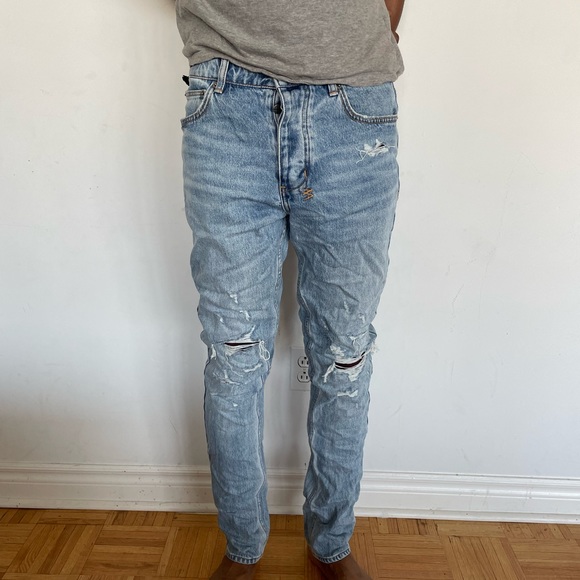 Ksubi Chitch ++   |    Mid-long rise slim tapped leg full length jeans - Picture 2 of 6